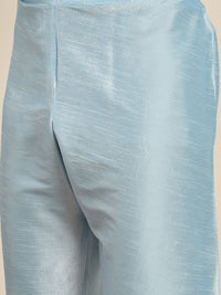 SOJANYA Men Blue Kurta with Churidar