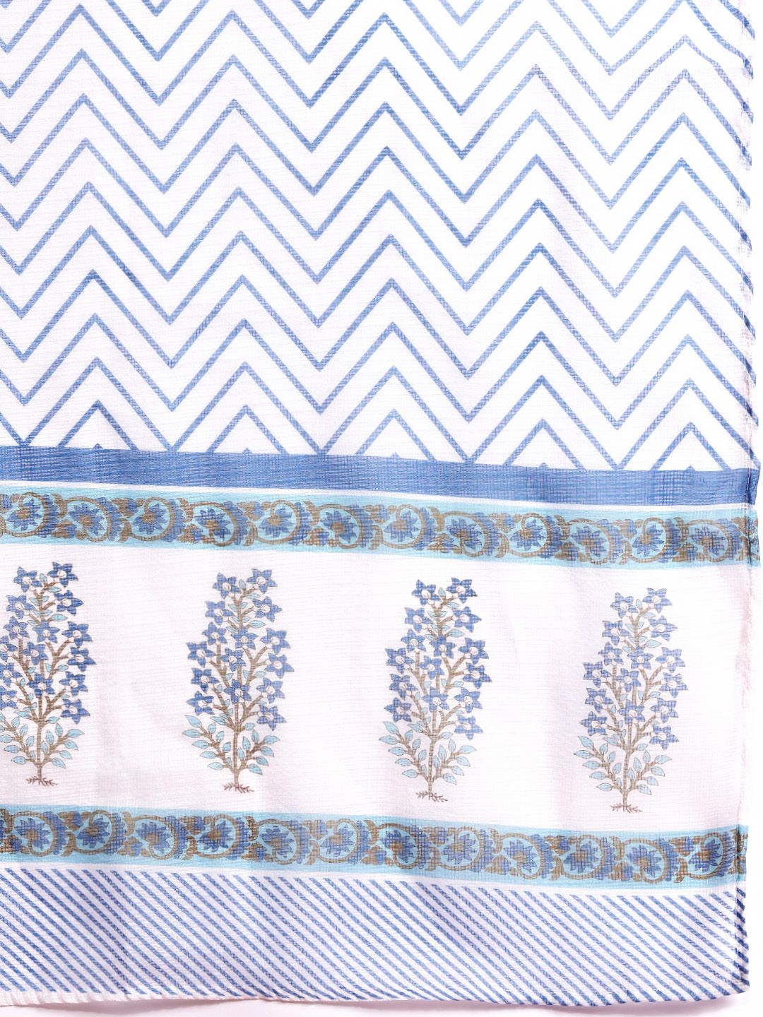 Anouk Women Ethnic Motifs Printed Kurta with Trousers & Dupatta
