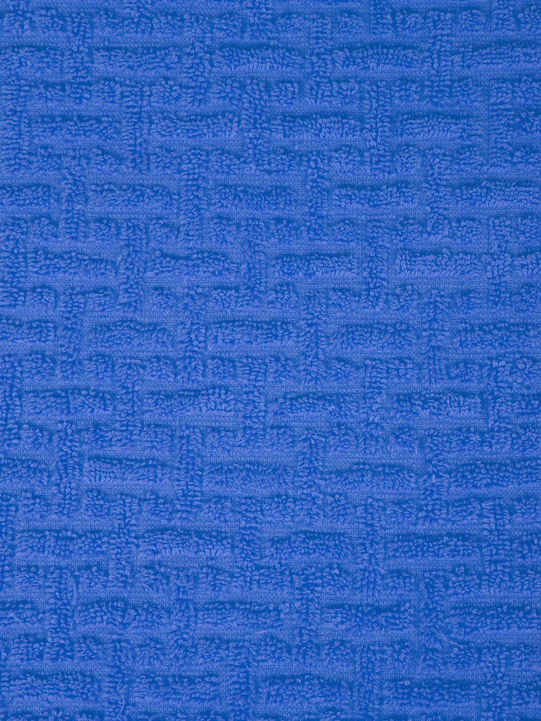 Cortina  Blue & Yellow 2 Pieces Jacquard Super Absorbency 480 GSM Bath Towels