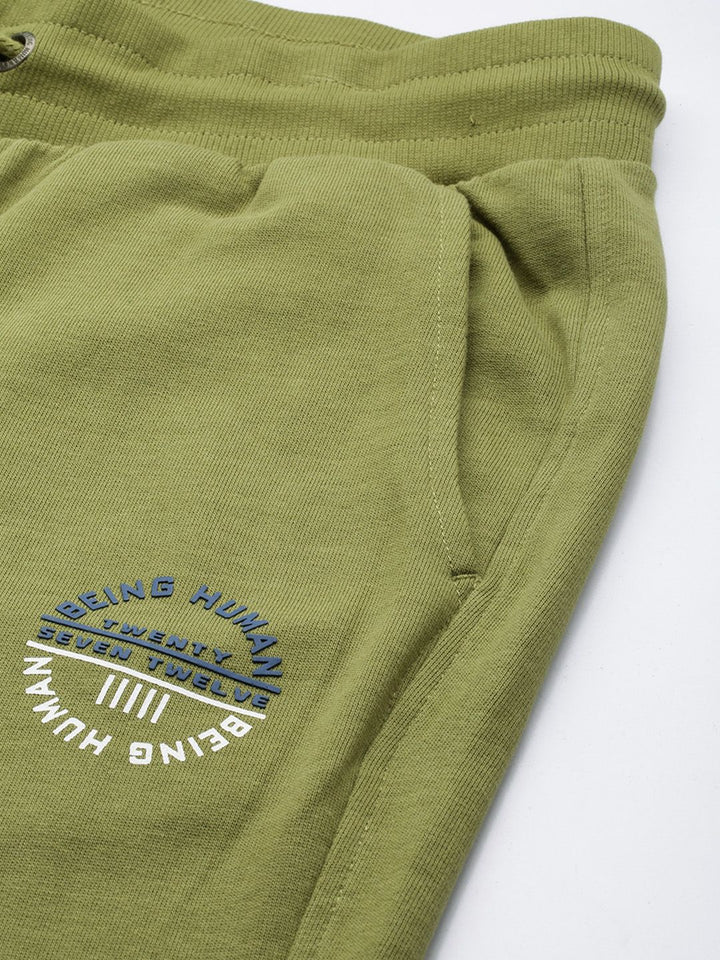 Being Human Men Pure Cotton Regular Track Pants