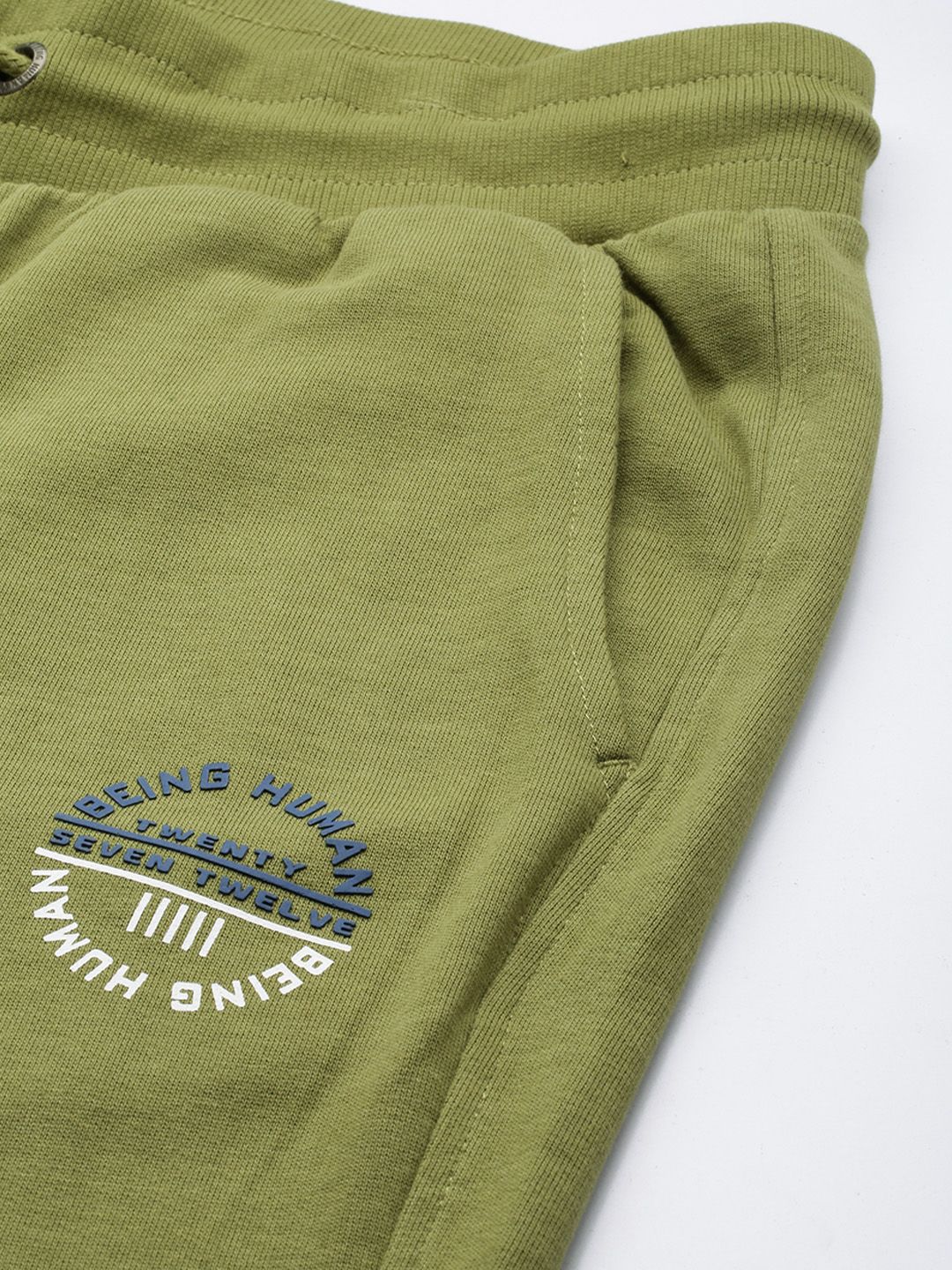 Being Human Men Pure Cotton Regular Track Pants