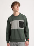 THE BEAR HOUSE Colourblocked Pullover Sweatshirt