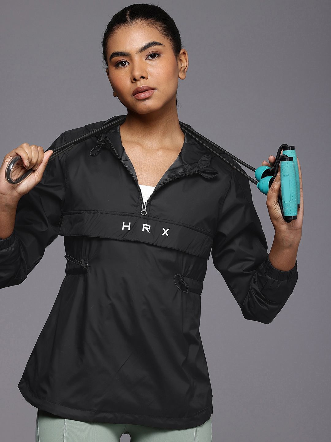HRX by Hrithik Roshan Rapid-Dry Antimicrobial Training Sporty Jacket