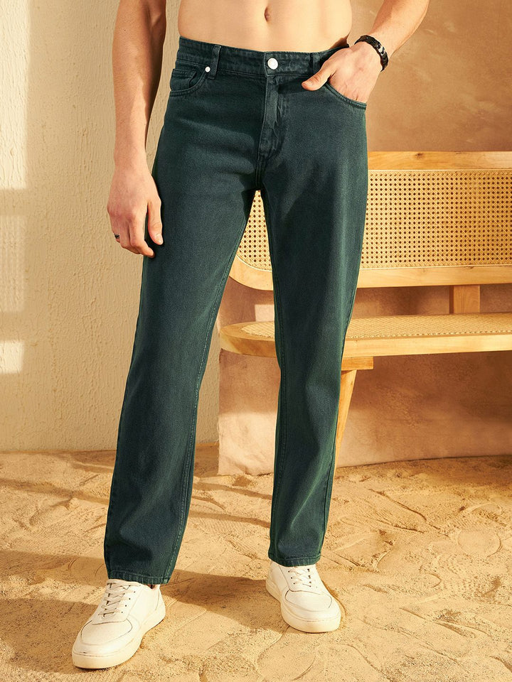 DENNISON Men Comfort Baggy Fit Non Stretchable Cotton Jeans