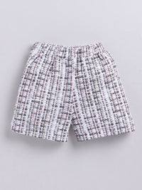 Moms Love Infant Girls Pure Cotton Top with Shorts