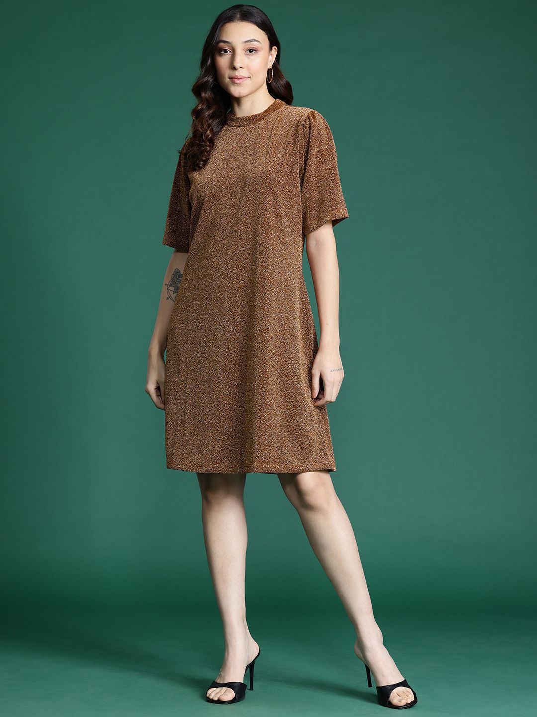 DressBerry Shimmery Sheath Dress