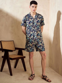 DENNISON Floral Printed Oversized Co Ord Set