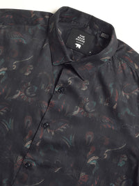 THE BEAR HOUSE Men Pure Cotton Printed Slim Fit Casual Shirt