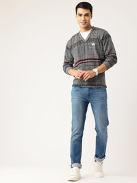 Monte Carlo Printed Woollen Pullover