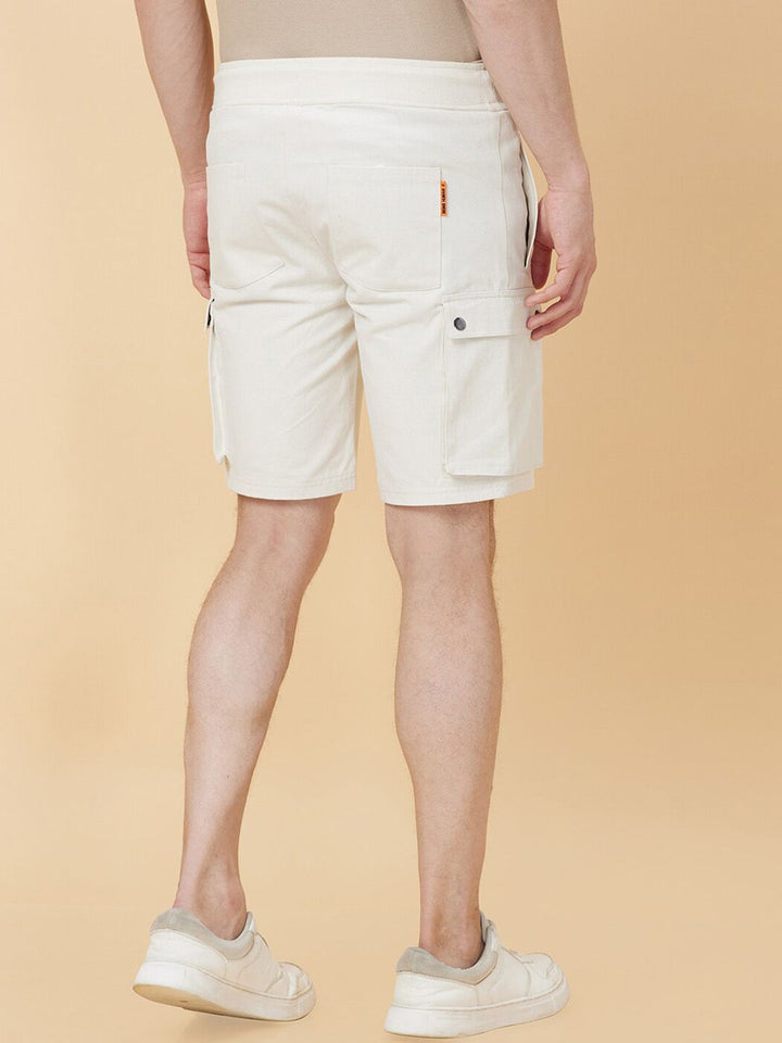 Being Human Men Mid Rise Pure Cotton Shorts