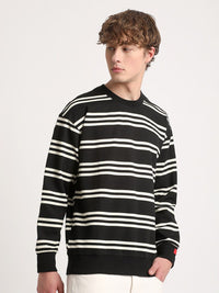THE BEAR HOUSE Striped Pullover Sweatshirt