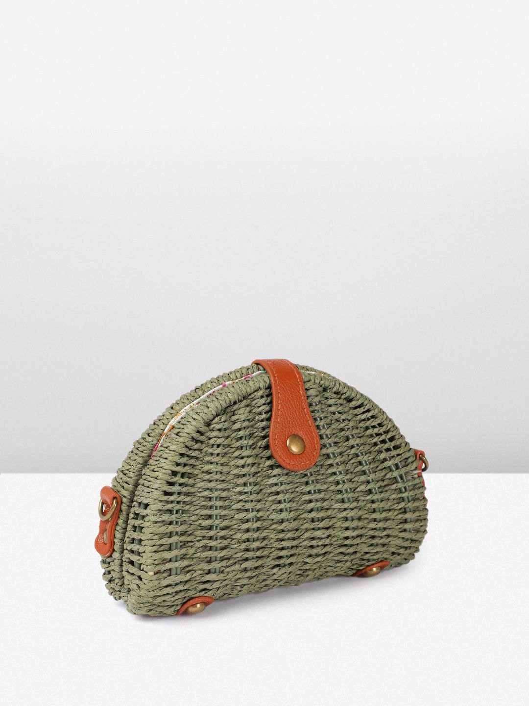 DressBerry Self Design Structured Sling Bag