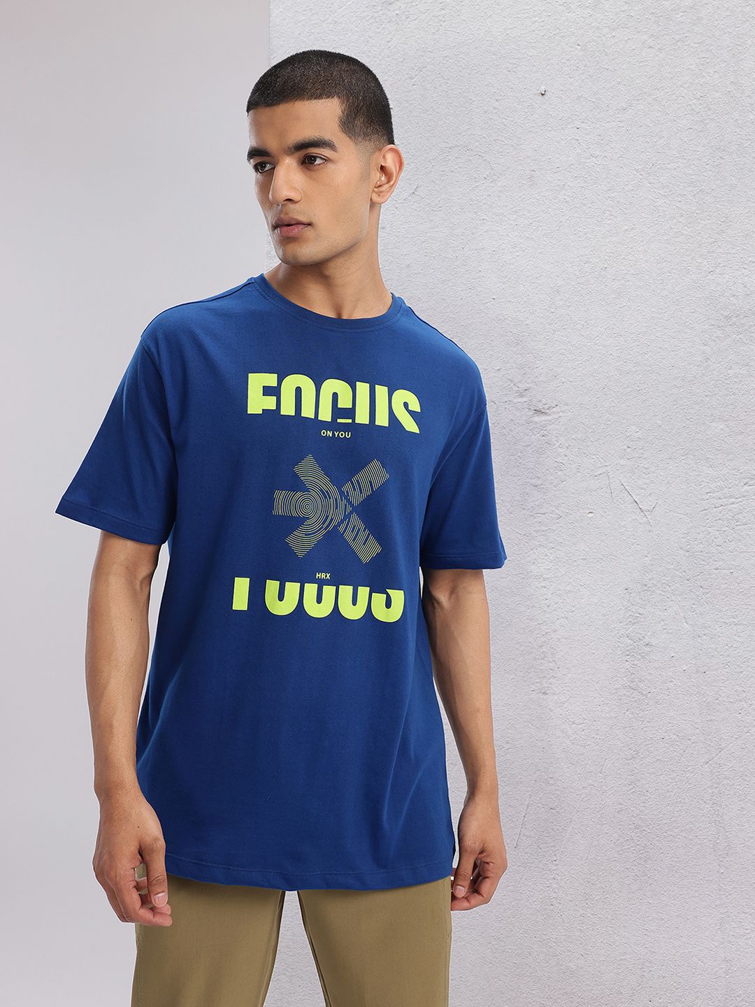 HRX by Hrithik Roshan Printed Training T-shirt