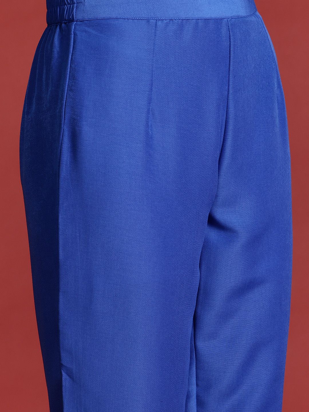 Anouk Gotta Patti Kurta with Trousers & Printed Dupatta