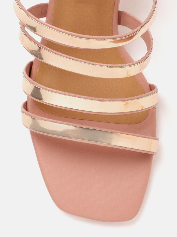 DressBerry Women Block Heel Sandals