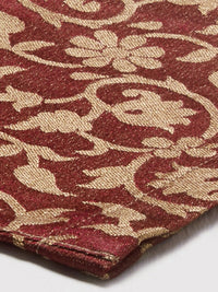 KALINI Ethnic Motifs Embroidered Velvet Straight Kurta With Trousers & Dupatta