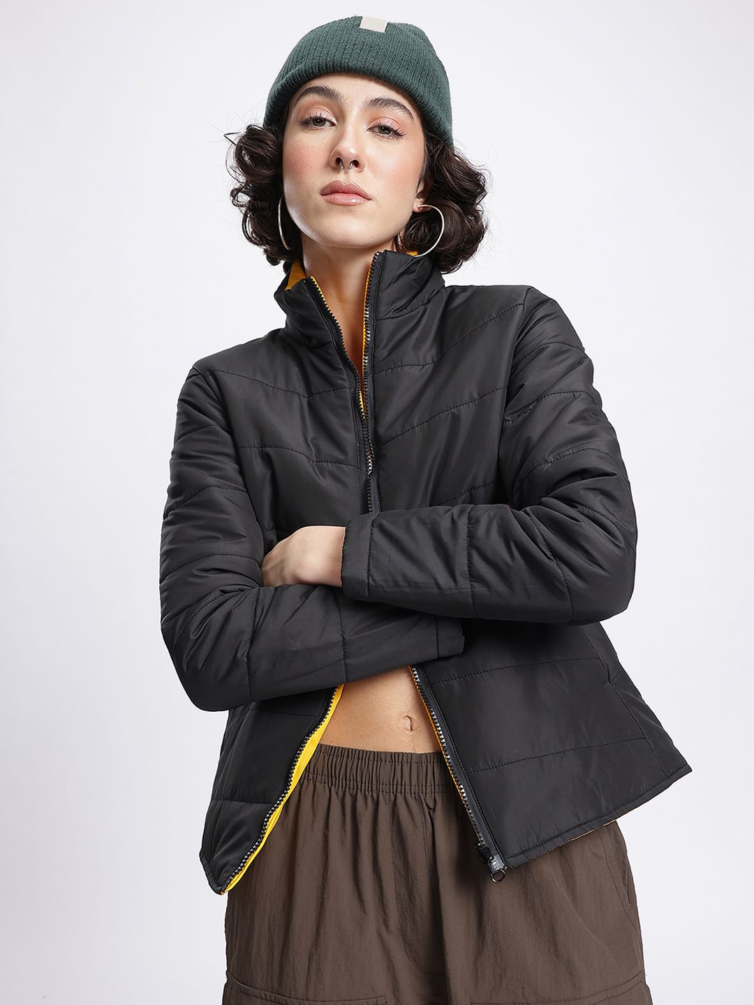 DressBerry FlipSide Flex Padded Reversible Jacket
