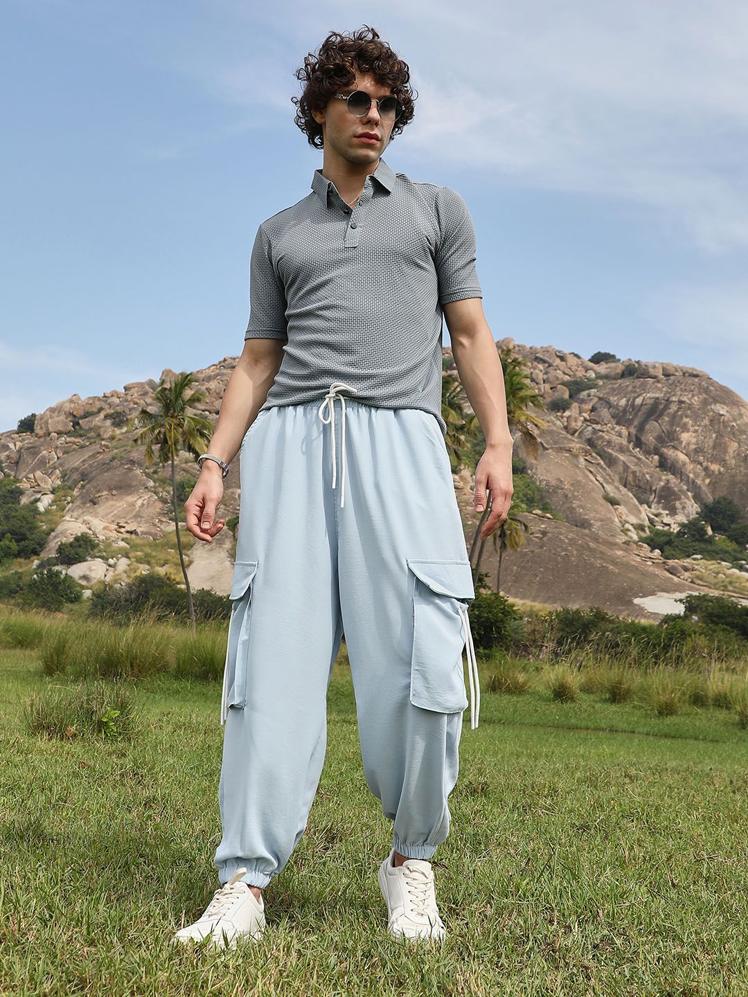 Campus Sutra Men Comfort Cargos Trousers