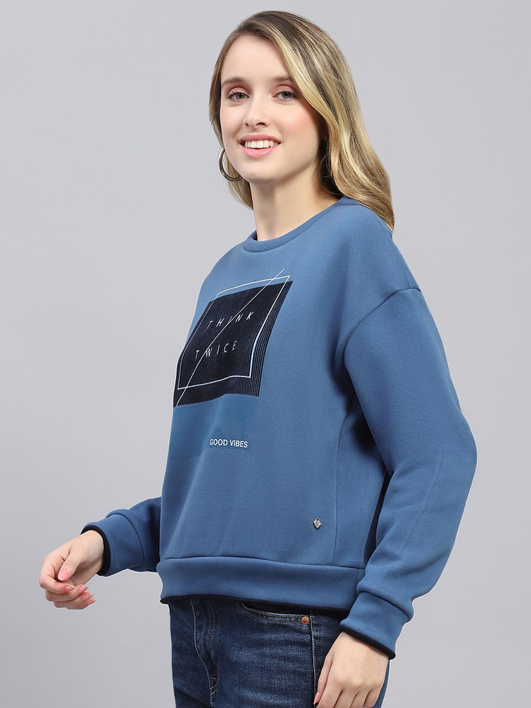 Monte Carlo Women Printed Sweatshirt