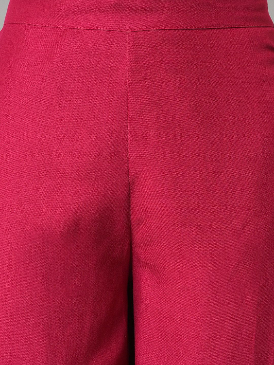 W Women Pink Trousers