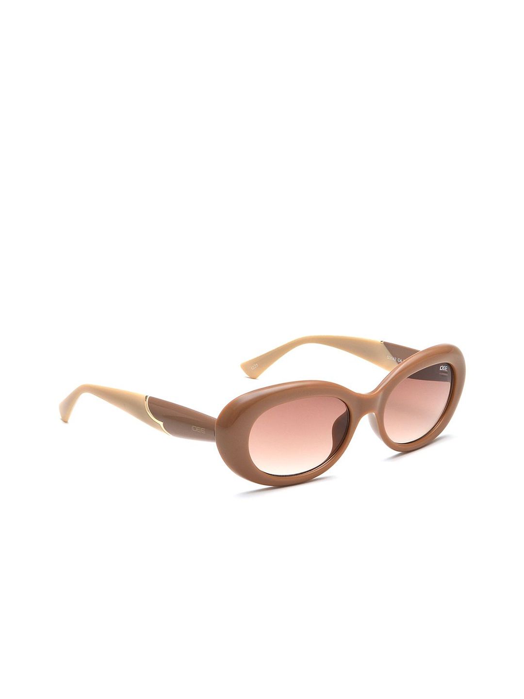 IDEE Women Oval Sunglasses with UV Protected Lens IDS3142C4SG