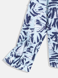 Monte Carlo Boys Abstract Printed Casual Smart Fit Shirt