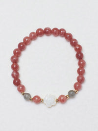 SALTY  Crystal Beaded Band Bracelet