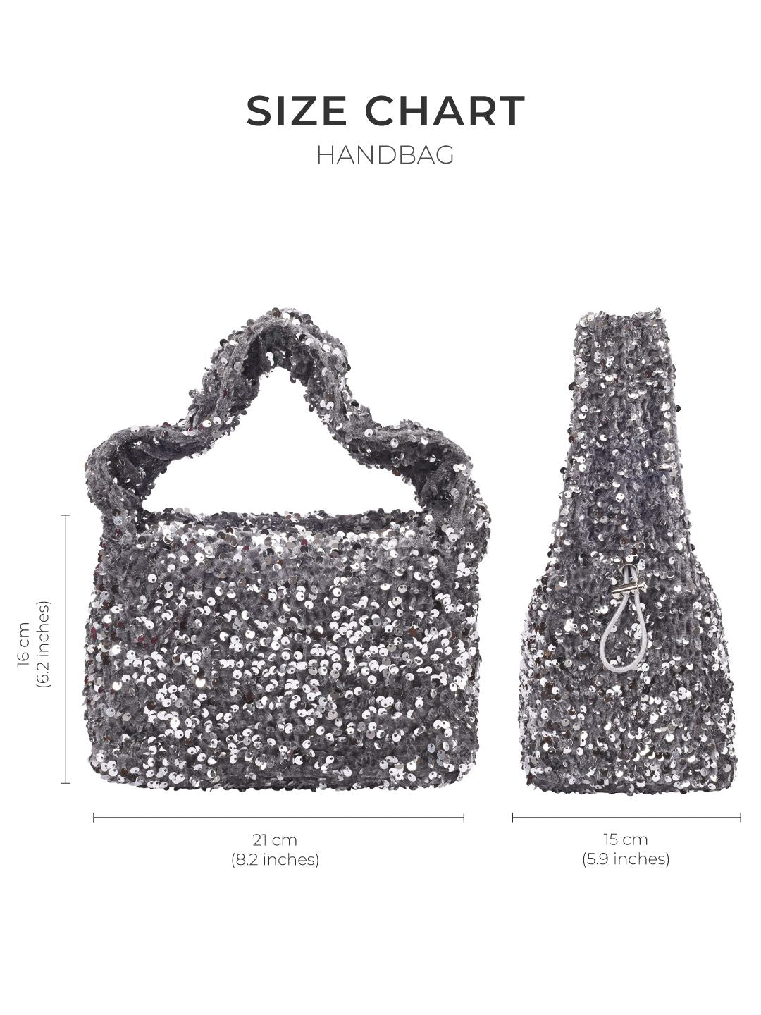 Lino Perros Embellished Structured Party Shoulder Bag