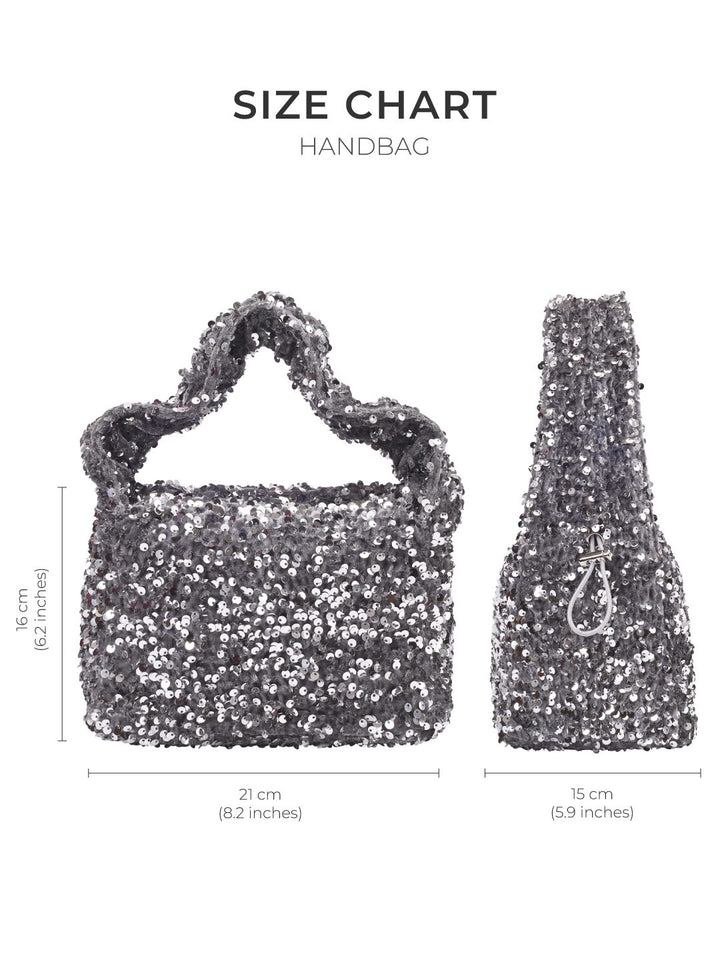 Lino Perros Embellished Structured Party Shoulder Bag