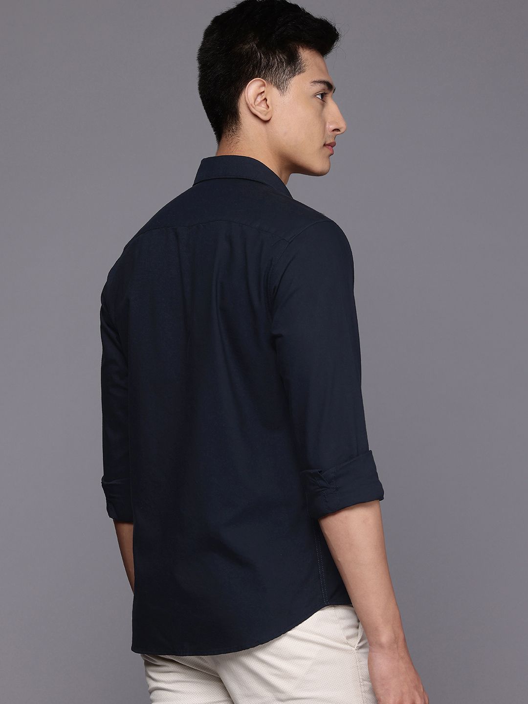 Raymond Slim Fit Pure Cotton Casual Shirt