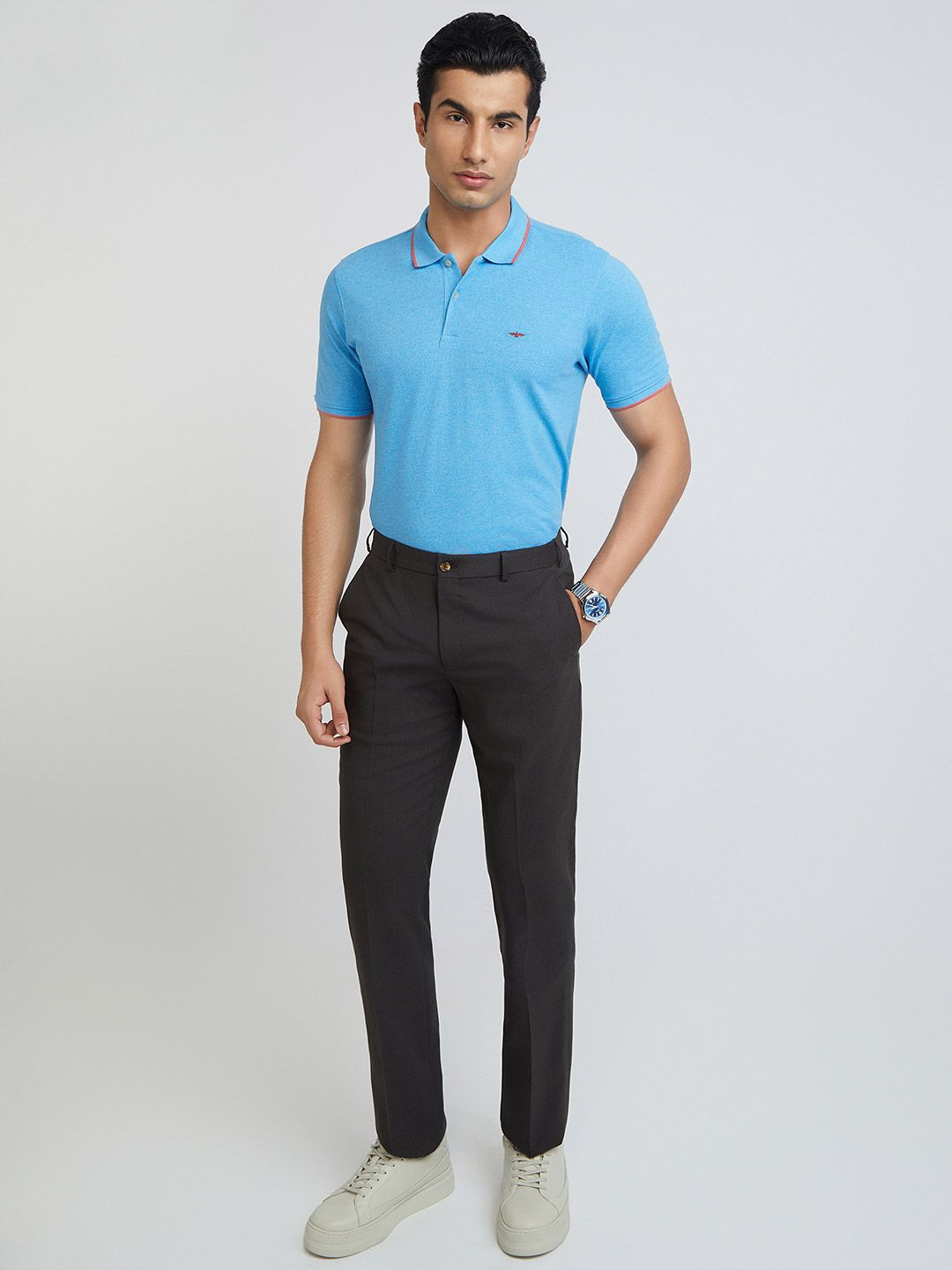 Park Avenue Polo Collar Slim Fit T-shirt