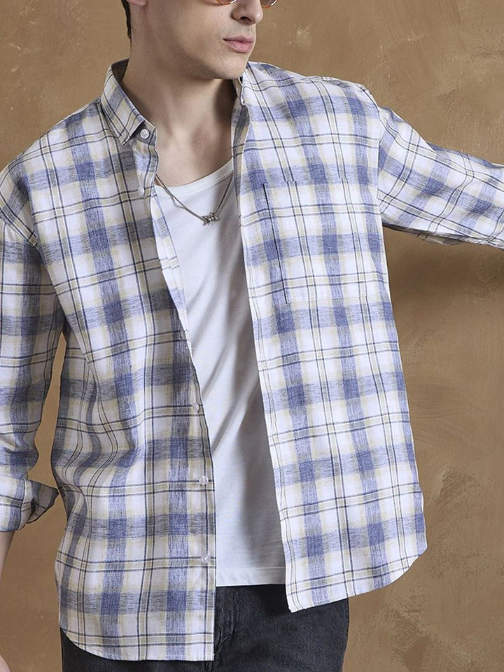 DENNISON Comfort Tartan Checks Casual Shirt