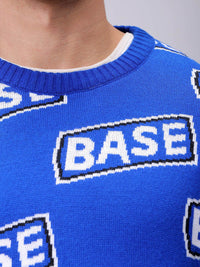 The Indian Garage Co Men Typography Longline Pullover