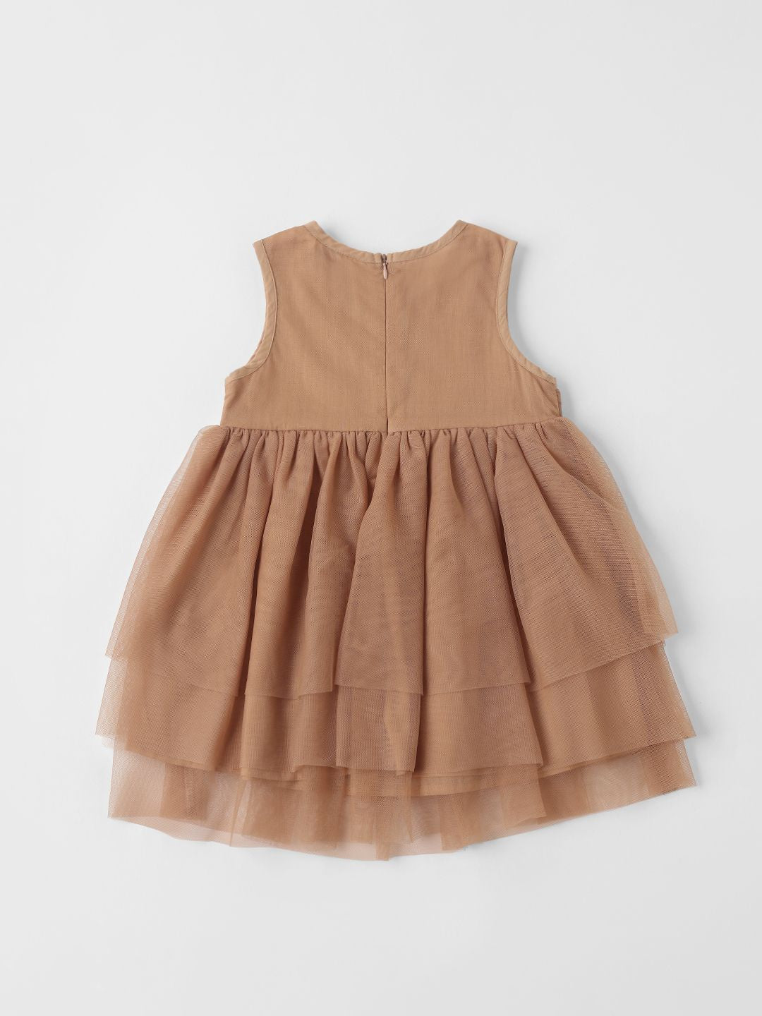 Nauti Nati Embellished Net Fit & Flare Dress