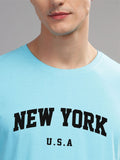 ADRO Men Typography Printed Applique T-shirt