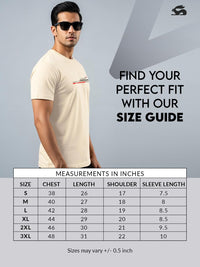 ADRO Men Off White Tshirts