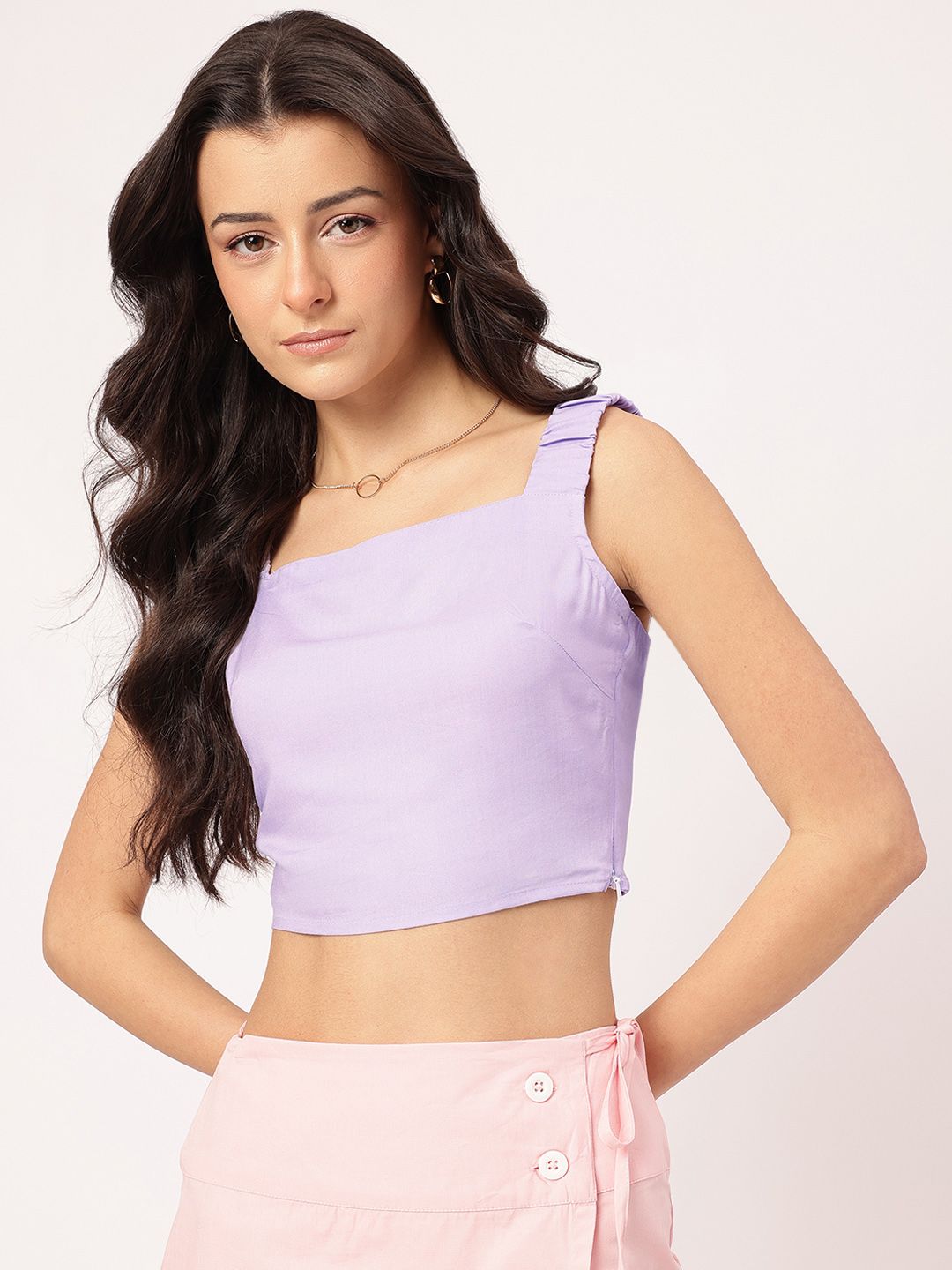 DressBerry Fitted Crop Top