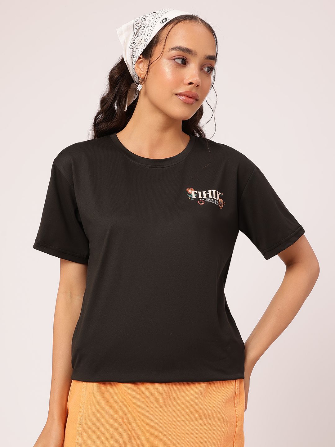 DressBerry Graphic Goals Drop-Shoulder T-shirt