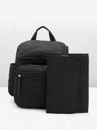 Lino Perros Textured Mommy Backpack - 13Inch