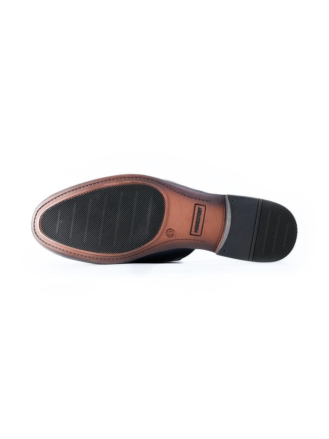 MONKSTORY Horsebit Classic Mules - Hitam