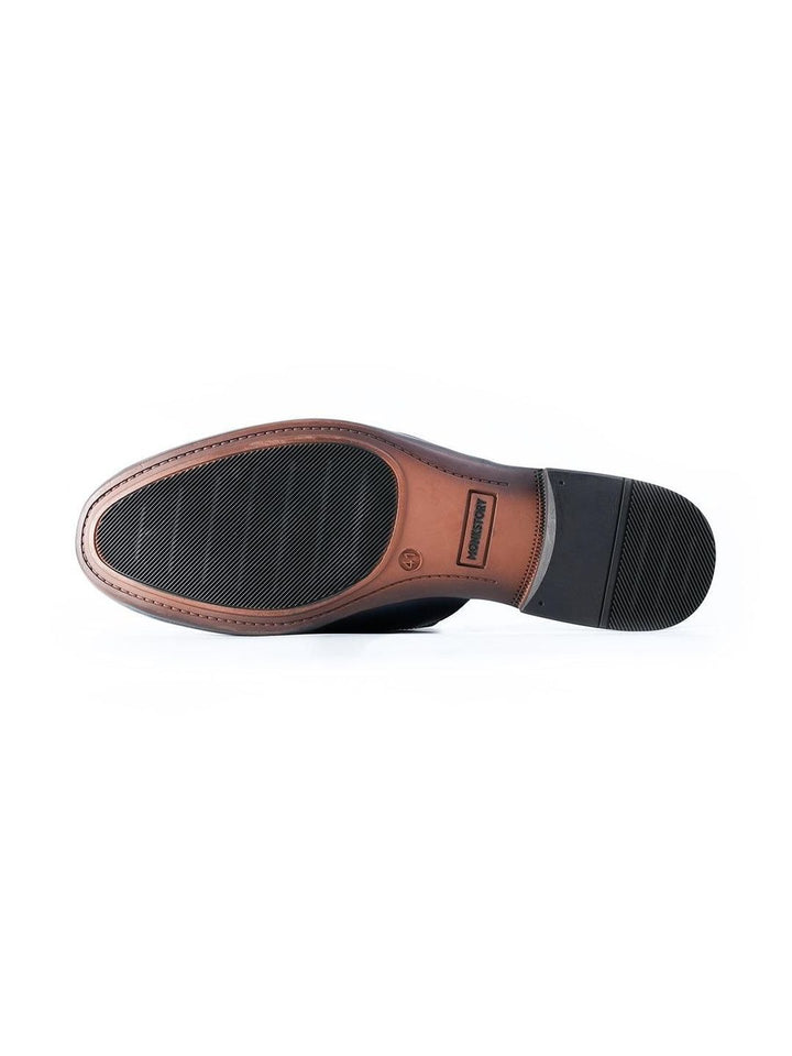 MONKSTORY Horsebit Classic Mules - Hitam