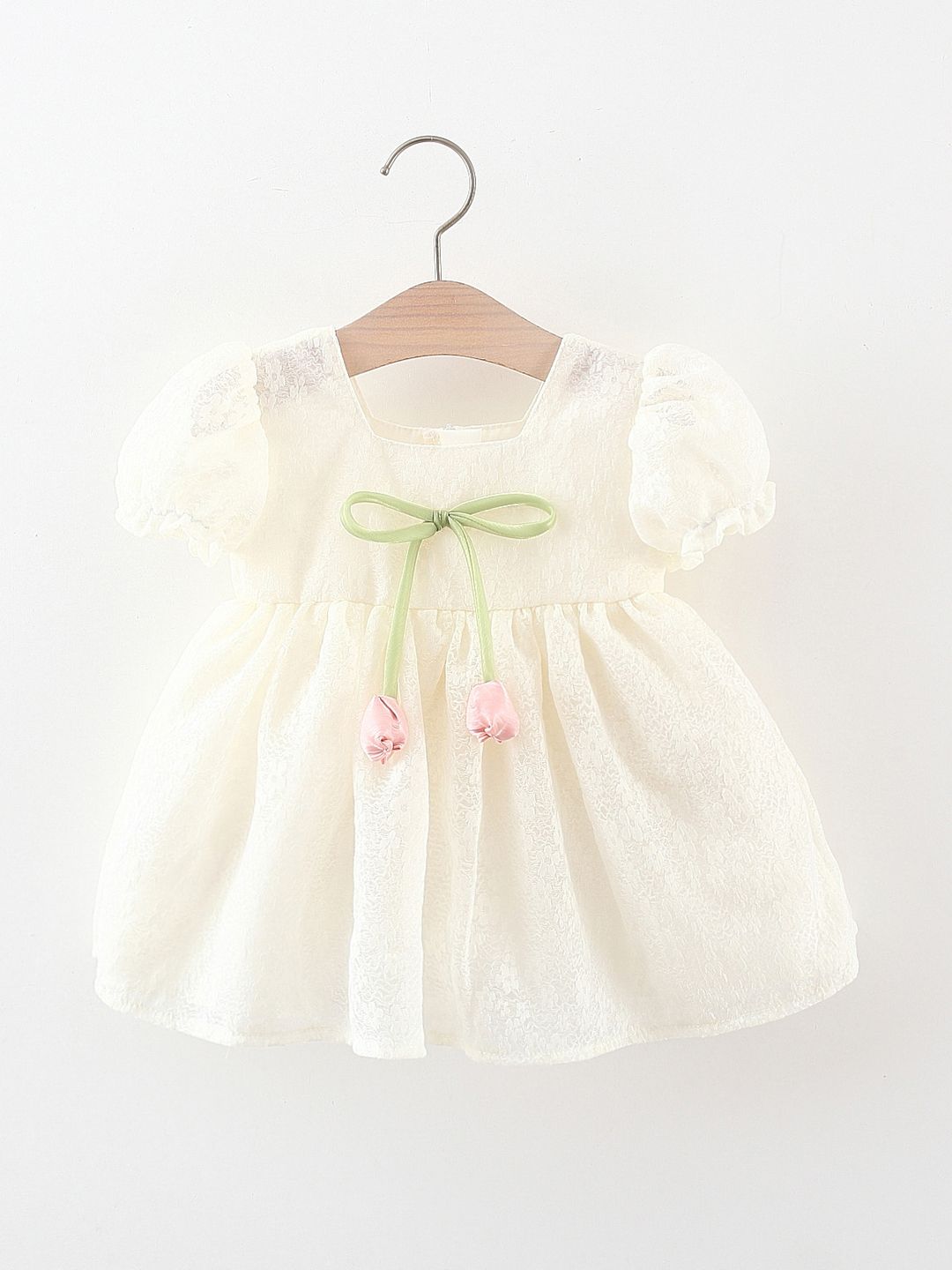 YK Floral Fit & Flare Dress