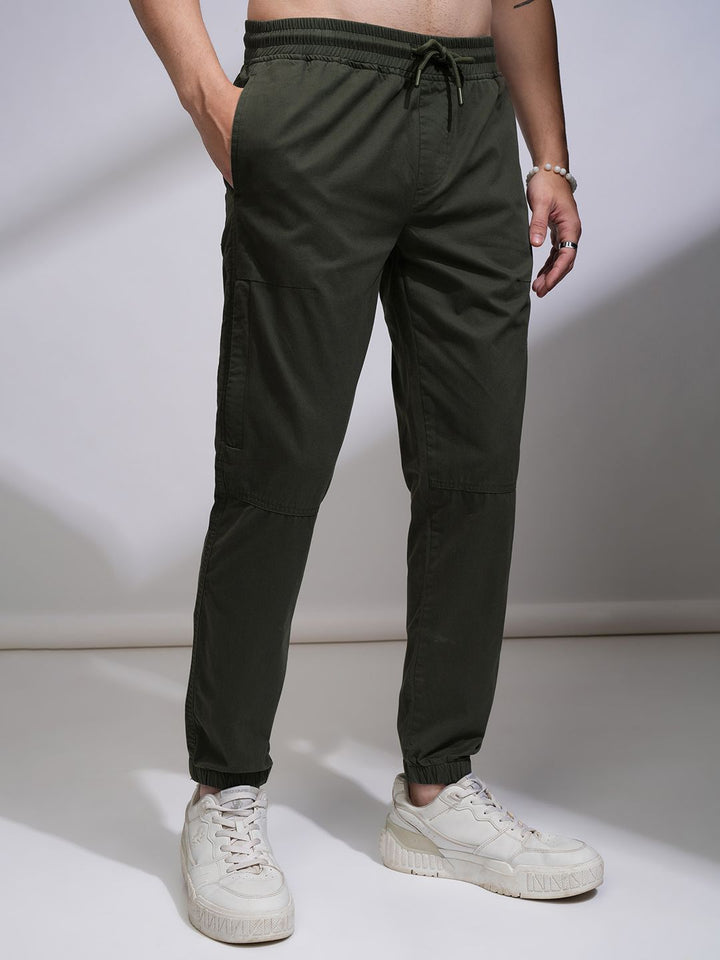 Highlander Men Jogger Elasticated Pepejal