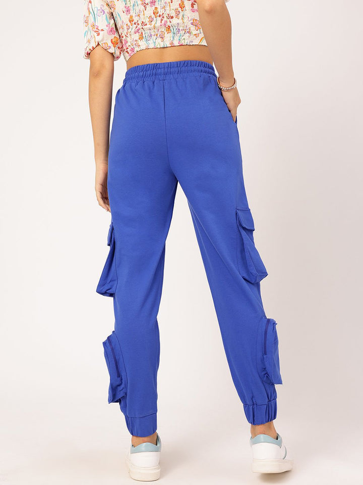 DressBerry Women Urban Utility Cargo Style Joggers