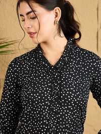 Berrylush Women Polka Dot Printed Top