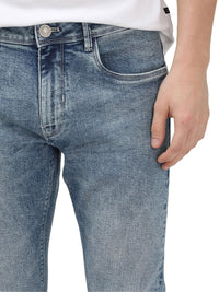 RARE RABBIT Men Comfort Fit Heavy Fade Stretchable Jeans