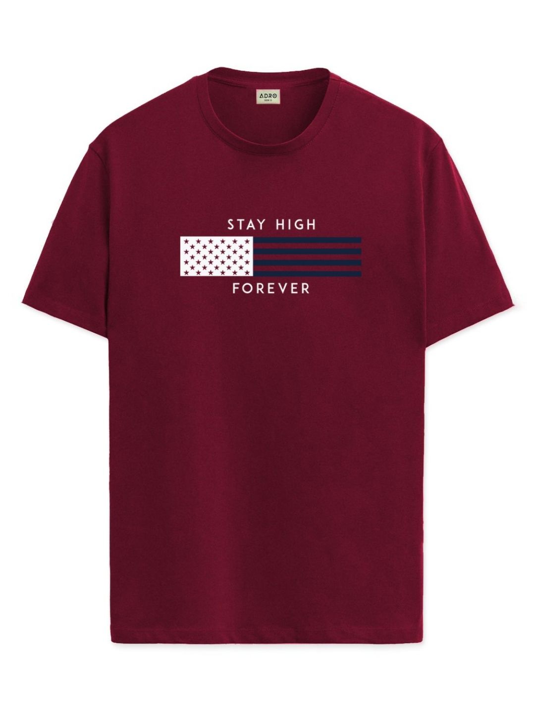 ADRO Men Graphic Printed Cotton T-shirt