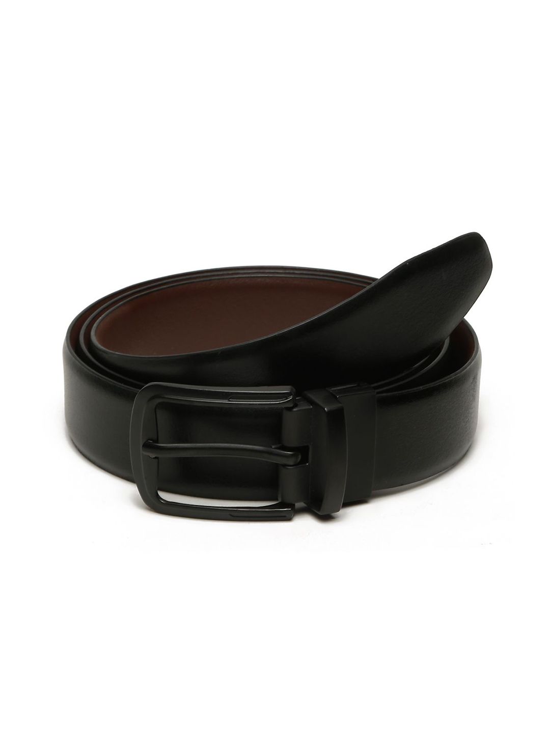 Teakwood Leathers Men Leather Reversible Formal Belt