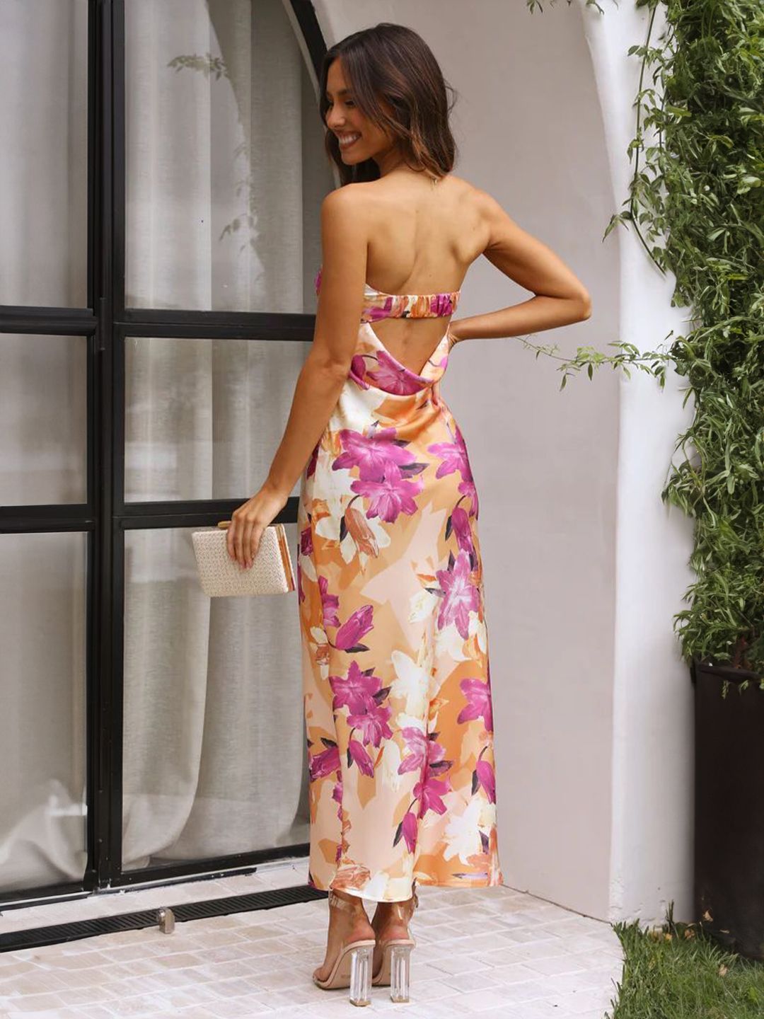 all about you Floral Print Maxi Dress