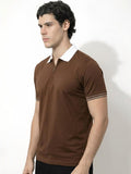 ADRO Men Polo Collar T-shirt
